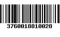 Código de Barras 3760018810028