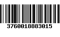 Código de Barras 3760018883015