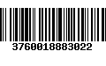 Código de Barras 3760018883022