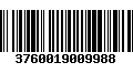 Código de Barras 3760019009988