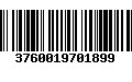 Código de Barras 3760019701899