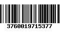 Código de Barras 3760019715377