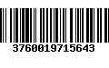 Código de Barras 3760019715643