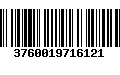 Código de Barras 3760019716121