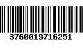 Código de Barras 3760019716251