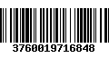 Código de Barras 3760019716848