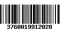 Código de Barras 3760019912028