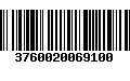 Código de Barras 3760020069100