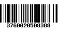 Código de Barras 3760020508388