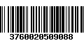 Código de Barras 3760020509088