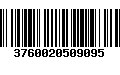 Código de Barras 3760020509095