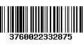 Código de Barras 3760022332875