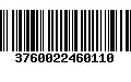 Código de Barras 3760022460110