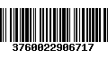 Código de Barras 3760022906717