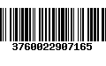 Código de Barras 3760022907165