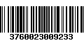 Código de Barras 3760023009233