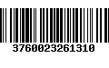 Código de Barras 3760023261310