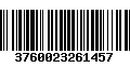 Código de Barras 3760023261457