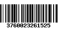 Código de Barras 3760023261525