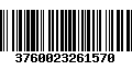 Código de Barras 3760023261570