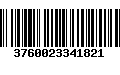 Código de Barras 3760023341821