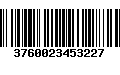 Código de Barras 3760023453227