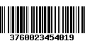 Código de Barras 3760023454019