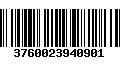 Código de Barras 3760023940901