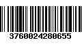 Código de Barras 3760024280655