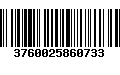 Código de Barras 3760025860733