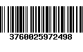 Código de Barras 3760025972498