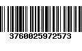 Código de Barras 3760025972573