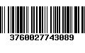 Código de Barras 3760027743089