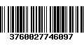 Código de Barras 3760027746097