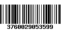 Código de Barras 3760029053599