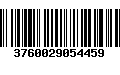 Código de Barras 3760029054459