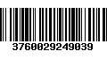 Código de Barras 3760029249039