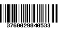 Código de Barras 3760029840533