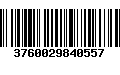 Código de Barras 3760029840557