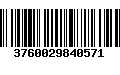 Código de Barras 3760029840571