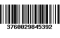 Código de Barras 3760029845392