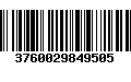 Código de Barras 3760029849505