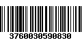 Código de Barras 3760030590830