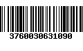 Código de Barras 3760030631090