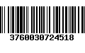 Código de Barras 3760030724518