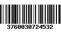 Código de Barras 3760030724532