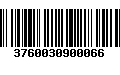 Código de Barras 3760030900066