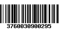 Código de Barras 3760030900295