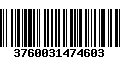 Código de Barras 3760031474603