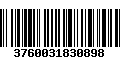 Código de Barras 3760031830898